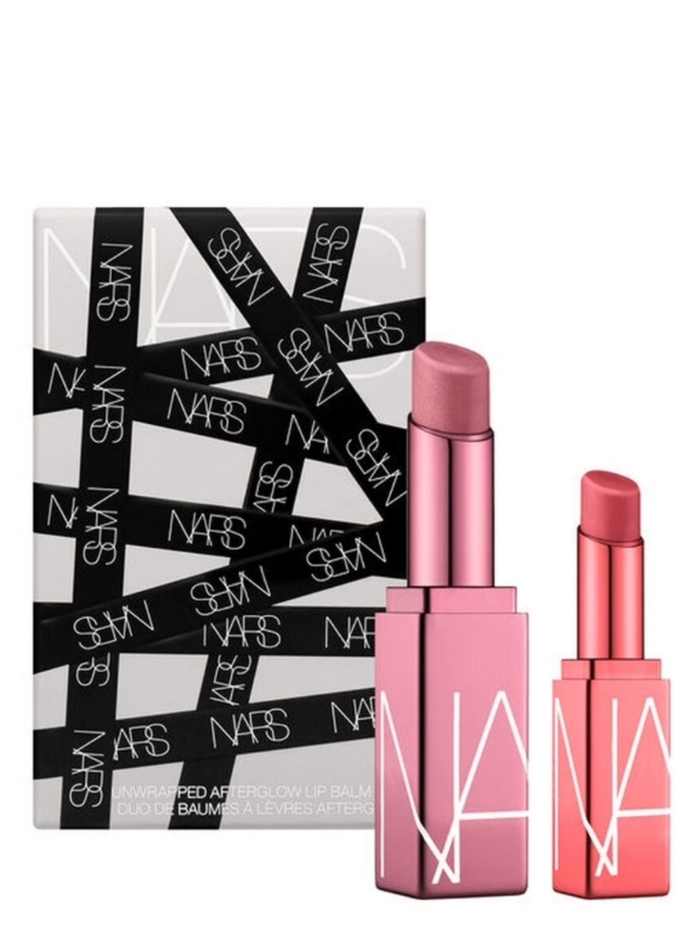 NIB NARS Unwrapped Afterglow Lip Balm Duo